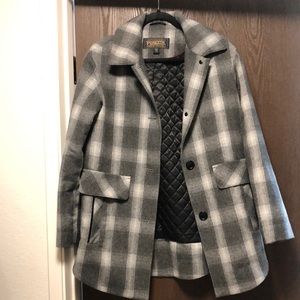 Pendleton plaid coat. Like new! Size XS